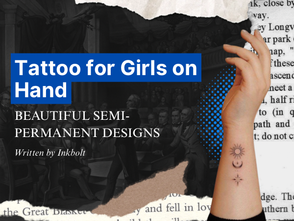 Tattoo for Girls on Hand – Beautiful Semi-Permanent Designs