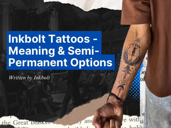 Inkblot Tattoos – Meaning & Semi-Permanent Options