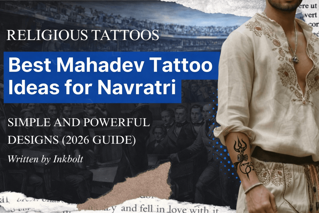 Best Mahadev Tattoo Ideas for Navratri: Simple & Powerful Designs (2026 Guide) - inkbolt