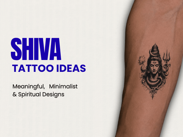 Small Shiva Tattoo Ideas By Inkbolt : Meaningful, Minimalist & Spiritual Designs - inkbolt