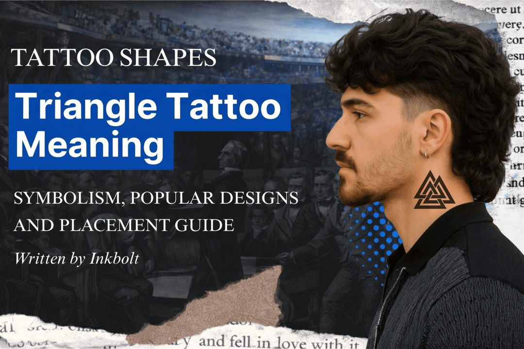 Triangle Tattoo Meaning: Symbolism, Design Ideas, and Placement Guide - inkbolt