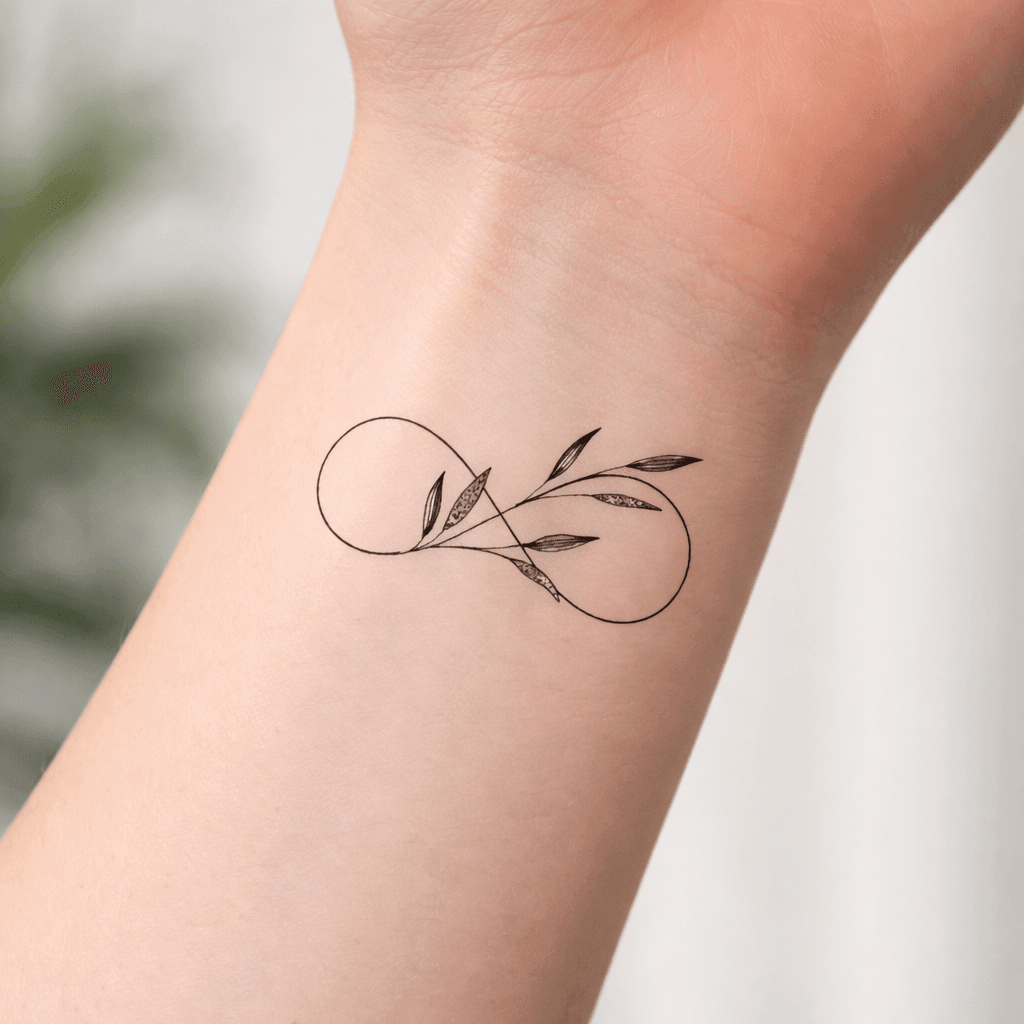 Infinity Sign tattoo On arm