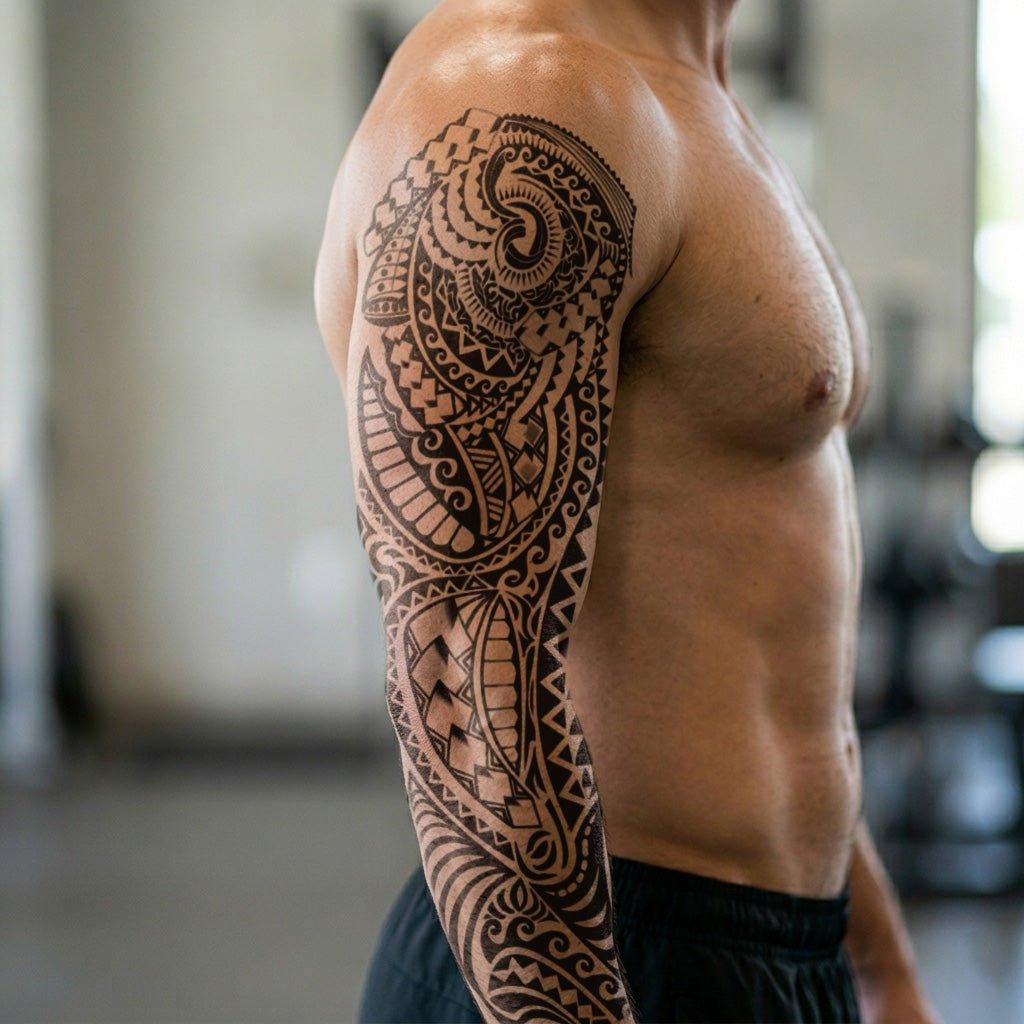 The Tribal Sleeve Tattoo