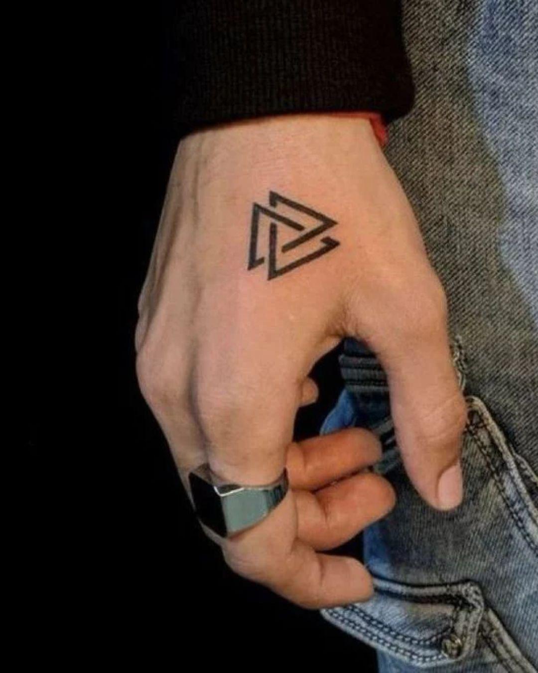 Triangle tattoos