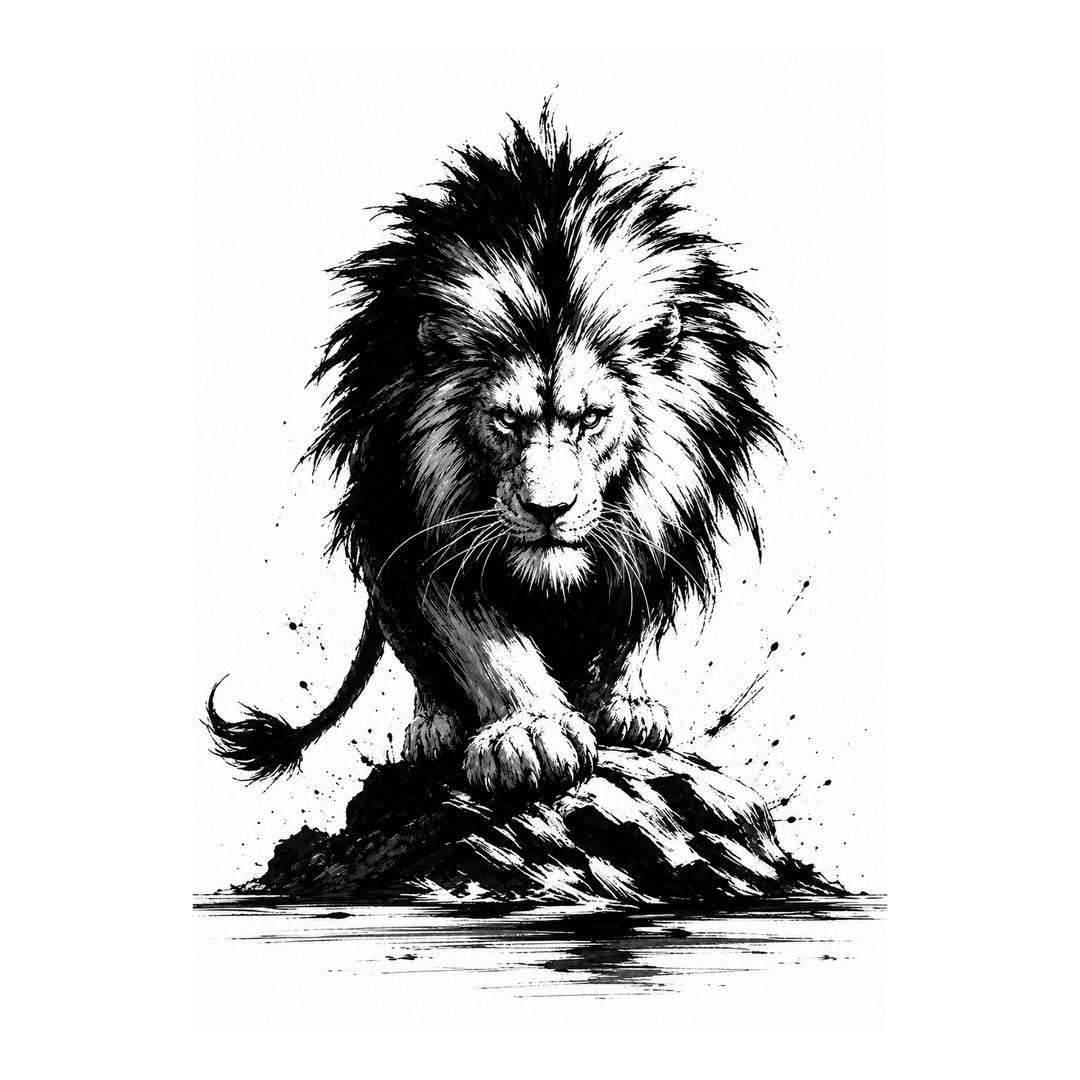 lion tattoo - inkbolt