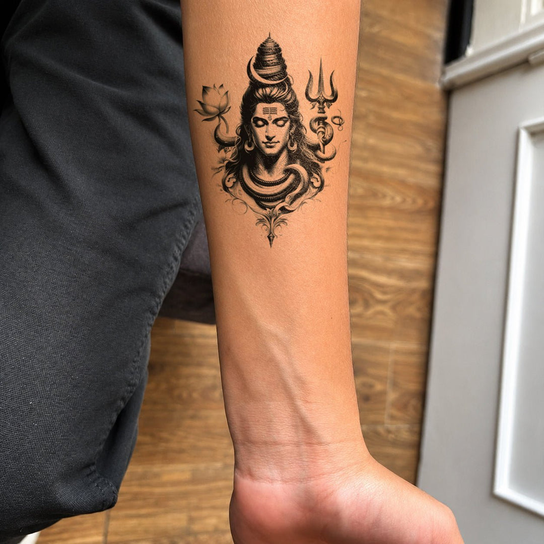 lord shiva tattoo - inkbolt