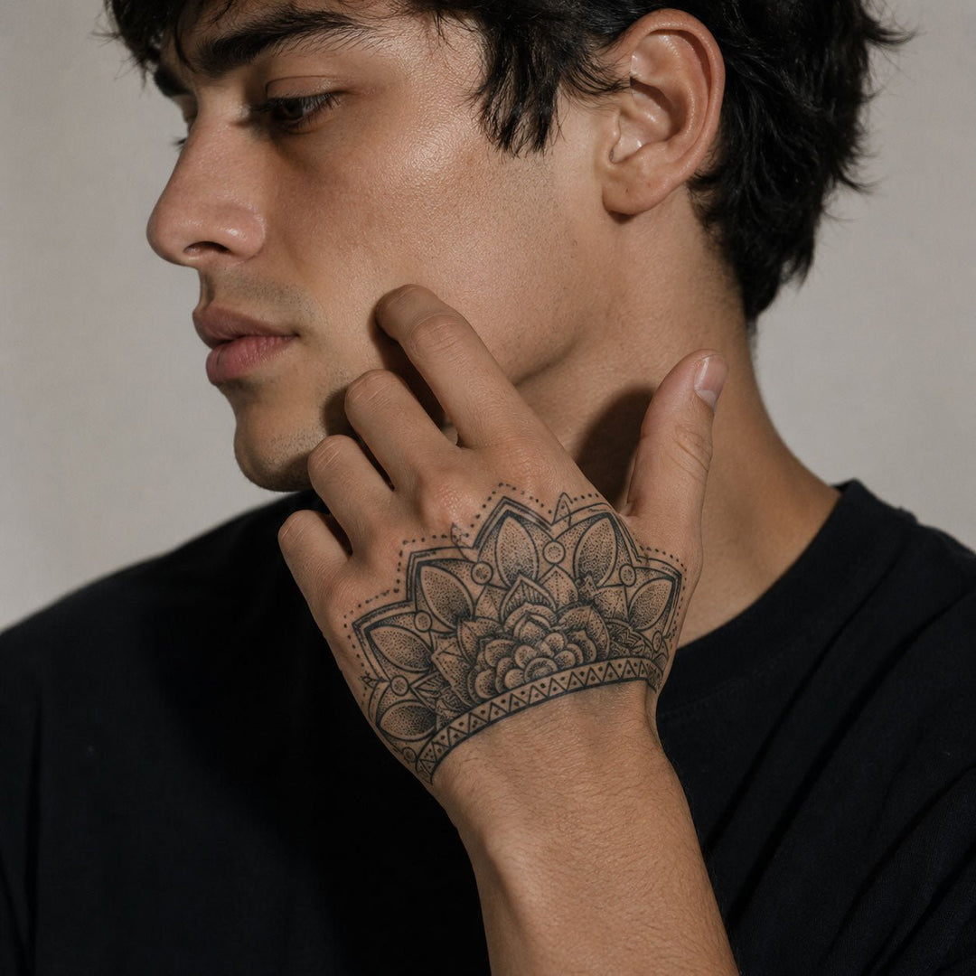 Lotus Crown ( Zayn Malik Inspired) - inkbolt