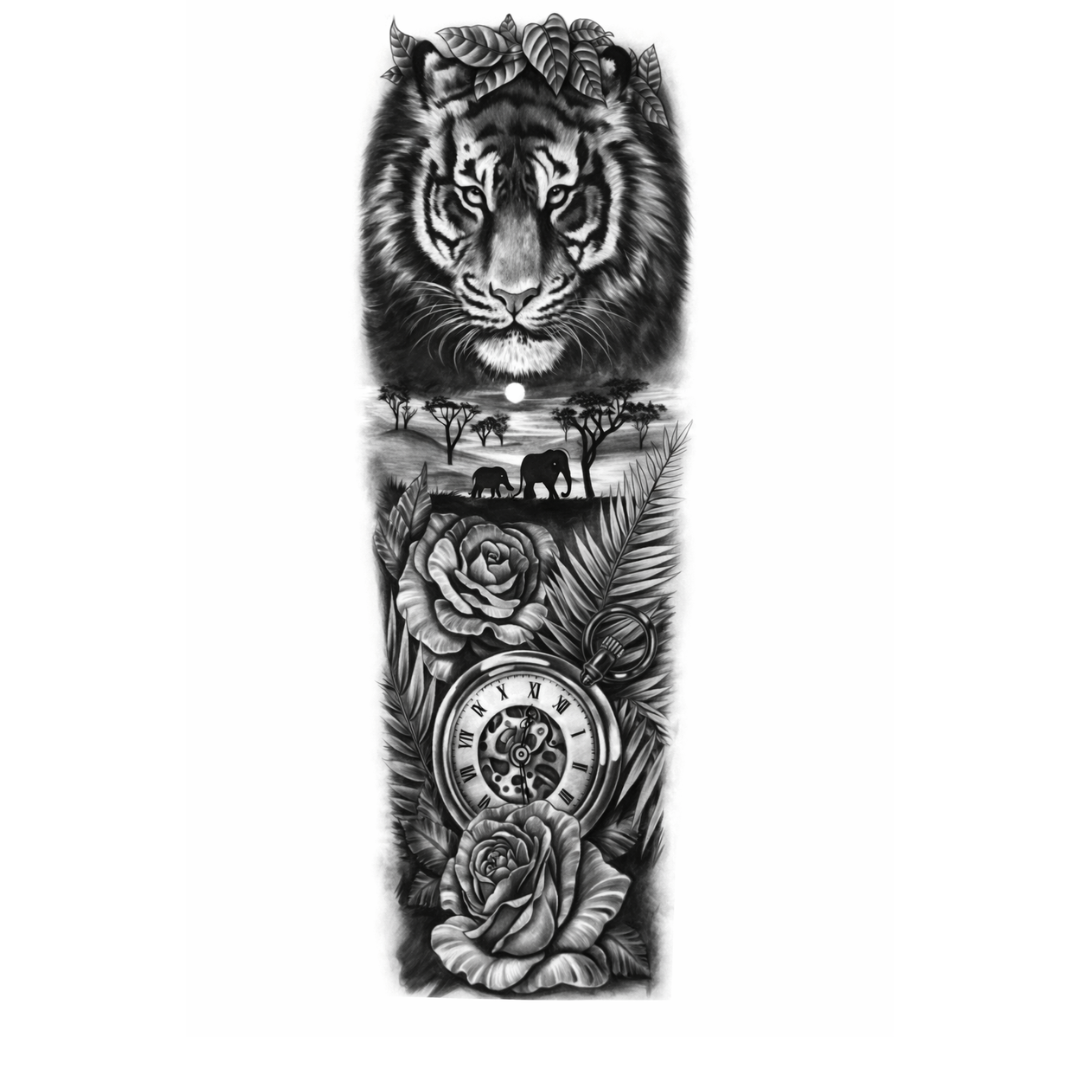 Tiger sleeve