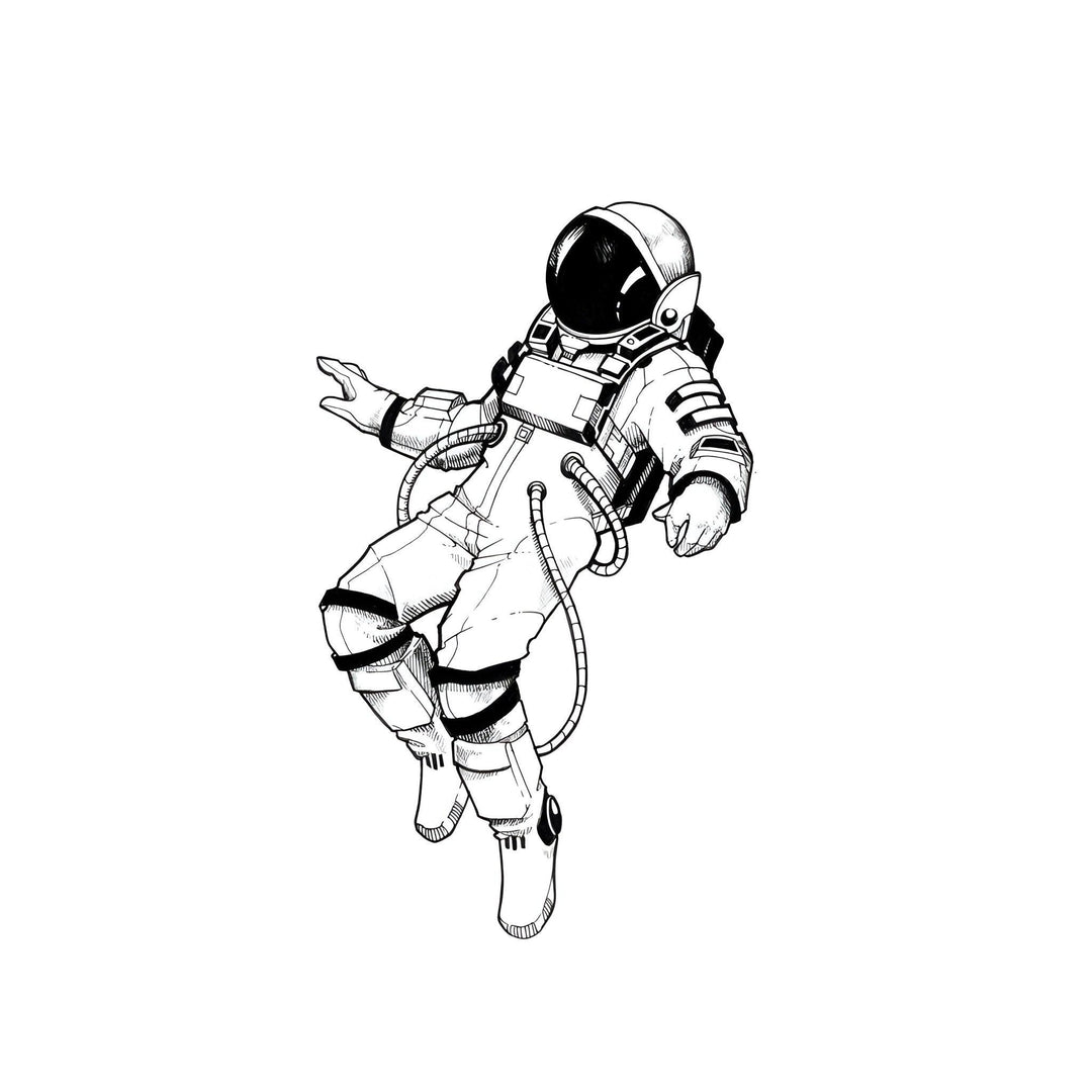 Astronaut tattoo