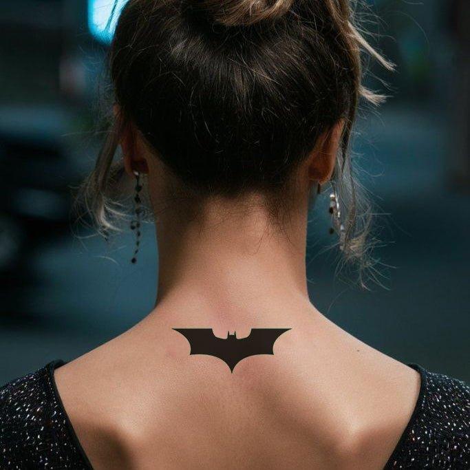 Batman Tattoo on Back
