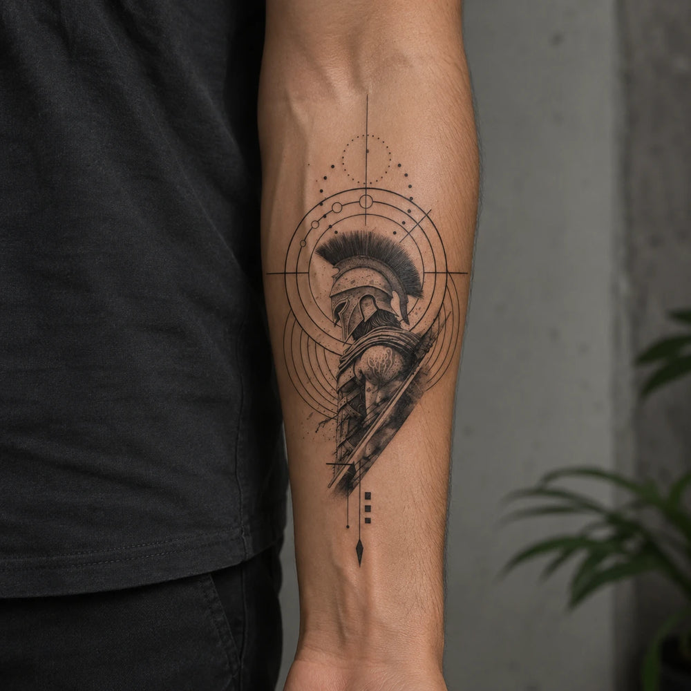 Battleborn tattoo on main forearm
