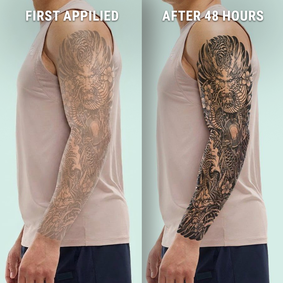 Before-After-Dragon-Sleeve