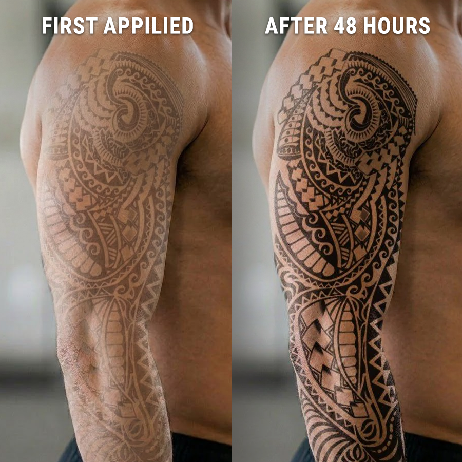 Before-After-The-Tribal-Sleeve