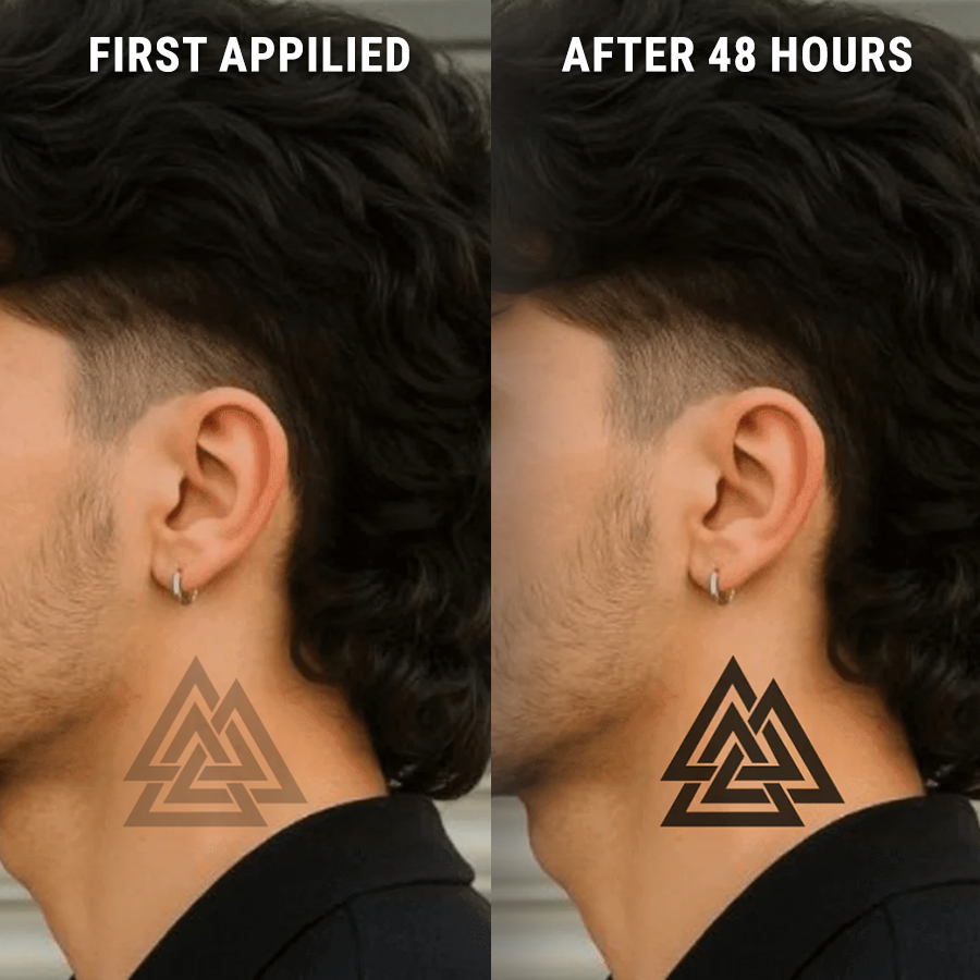 Before-After-Triple-Viking-Knot