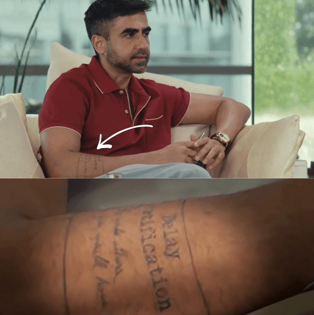 Delay Gratification tattoo
