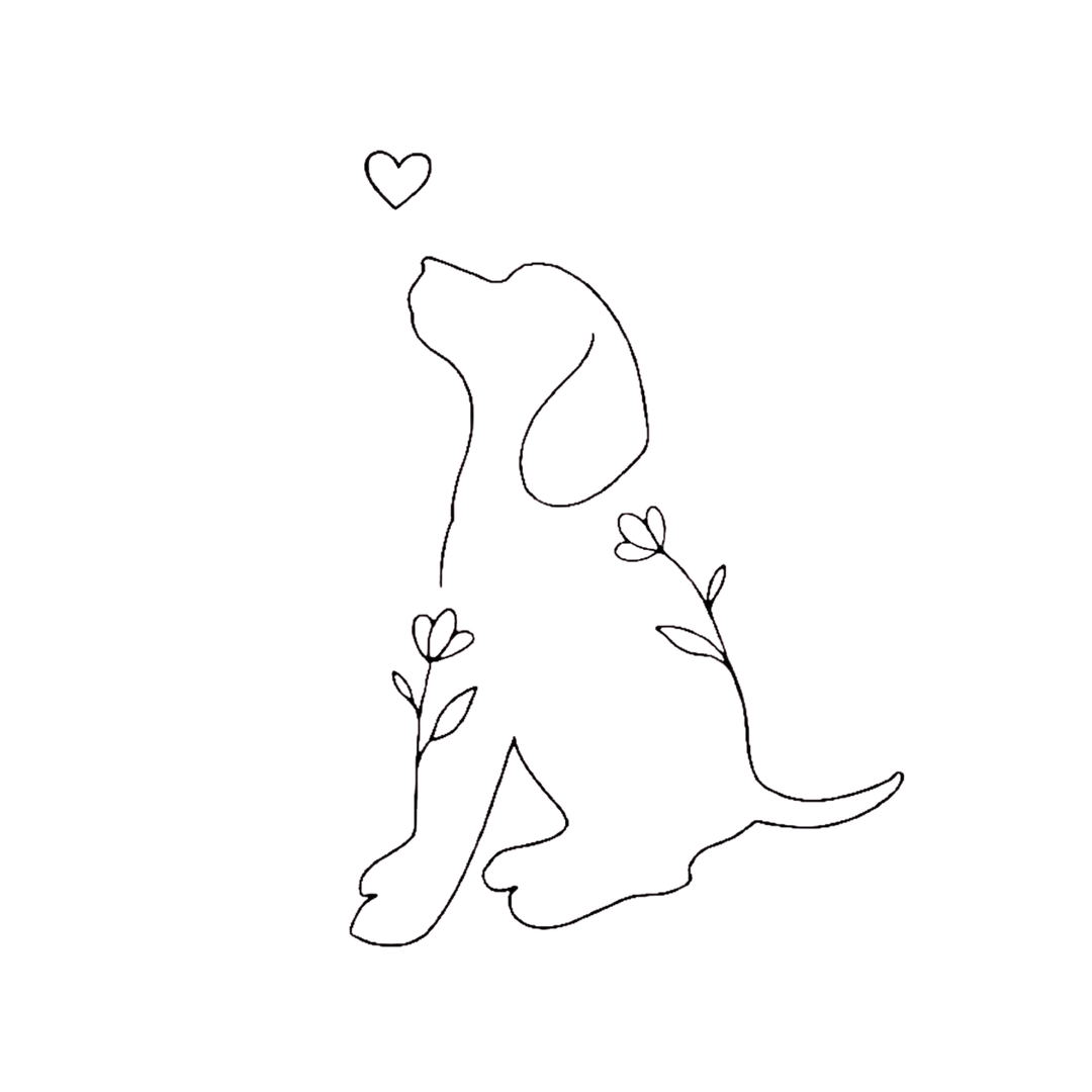 Dogsil houette - Inklbolt