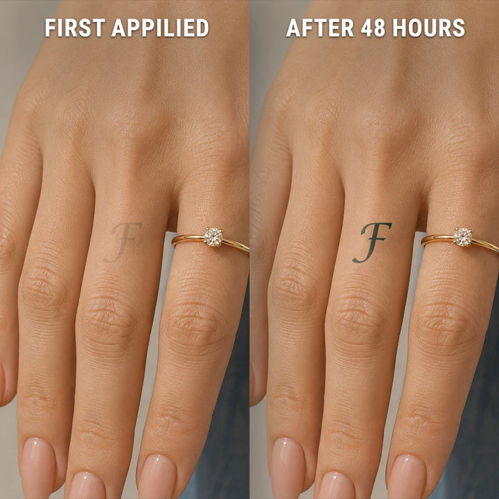 F-Letter-Tattoo-after-before