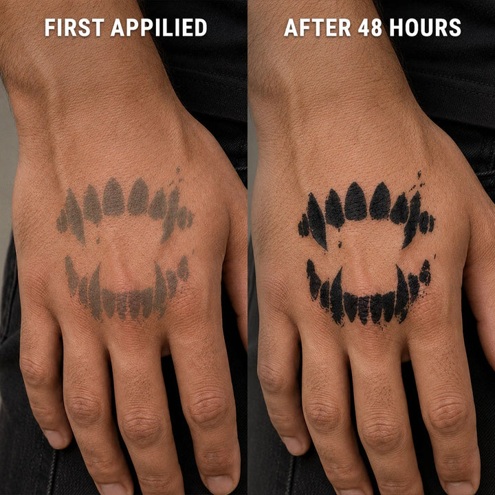 Fangs-after-before