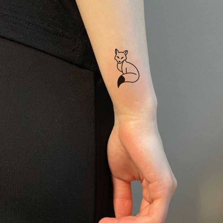 Fox Tattoo On Arm