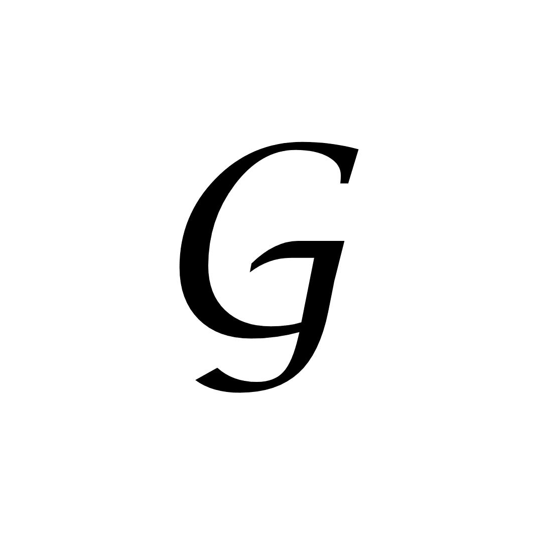 G Letter Tattoo - Inkbolt