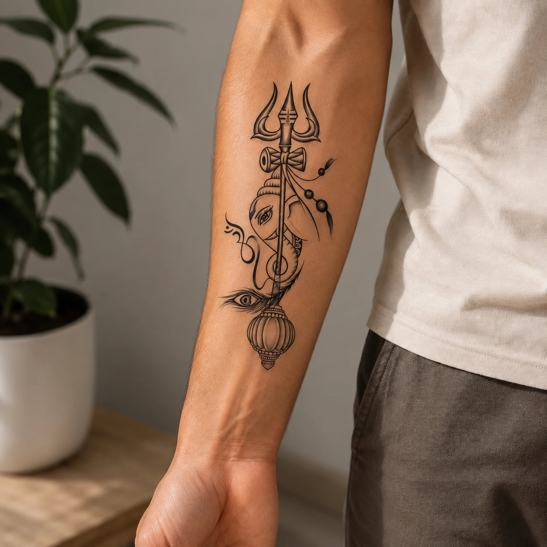 Ganesha Trishul