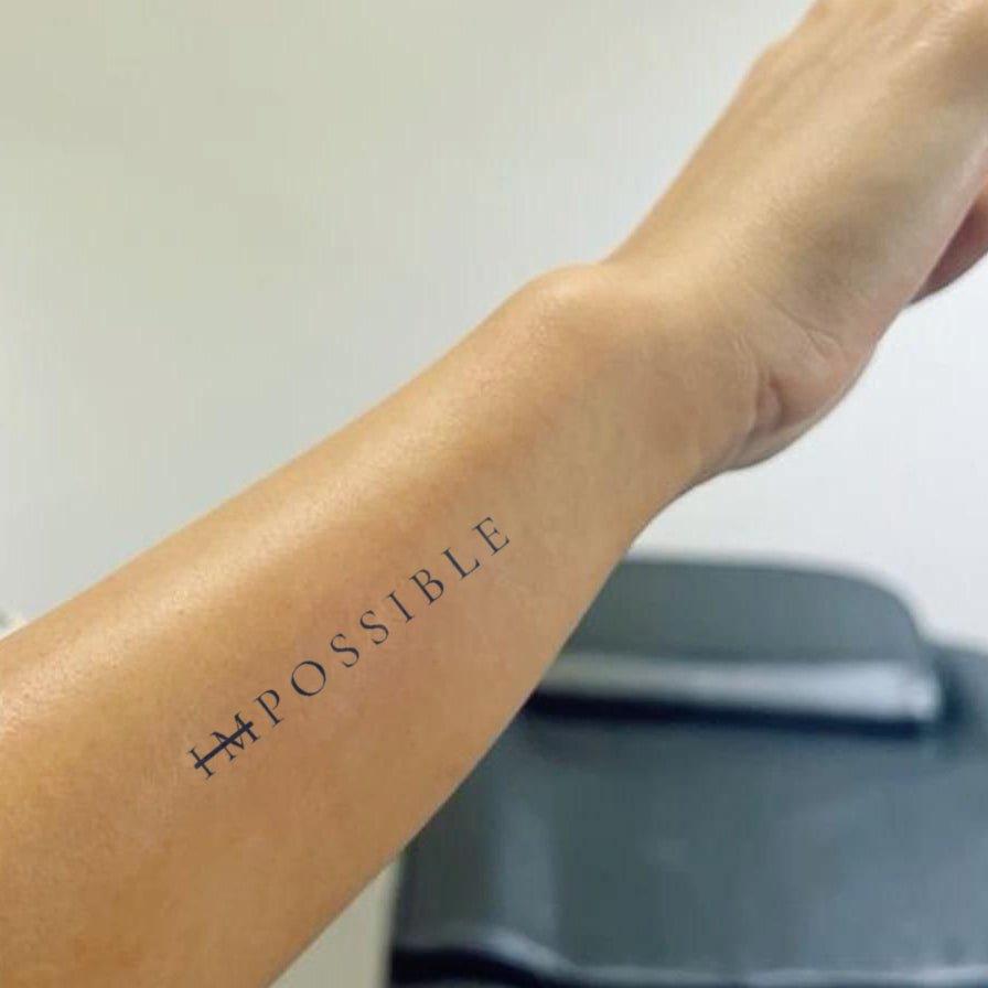 Impossible tattoo on hand