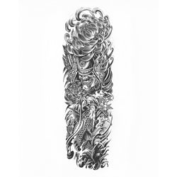 Japanese Samurai Sleeve