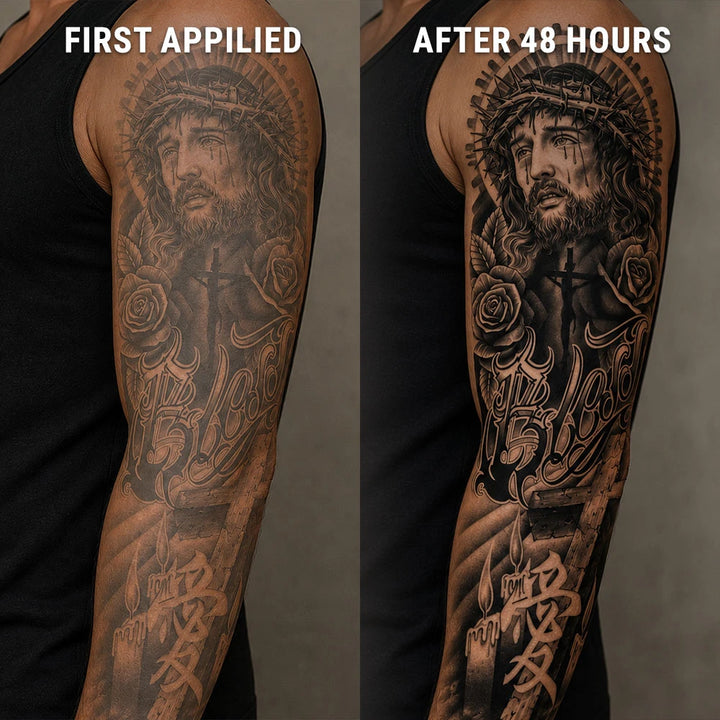 Jesus-Sleeve-after-before