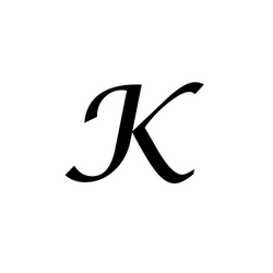 K Letter Tattoo