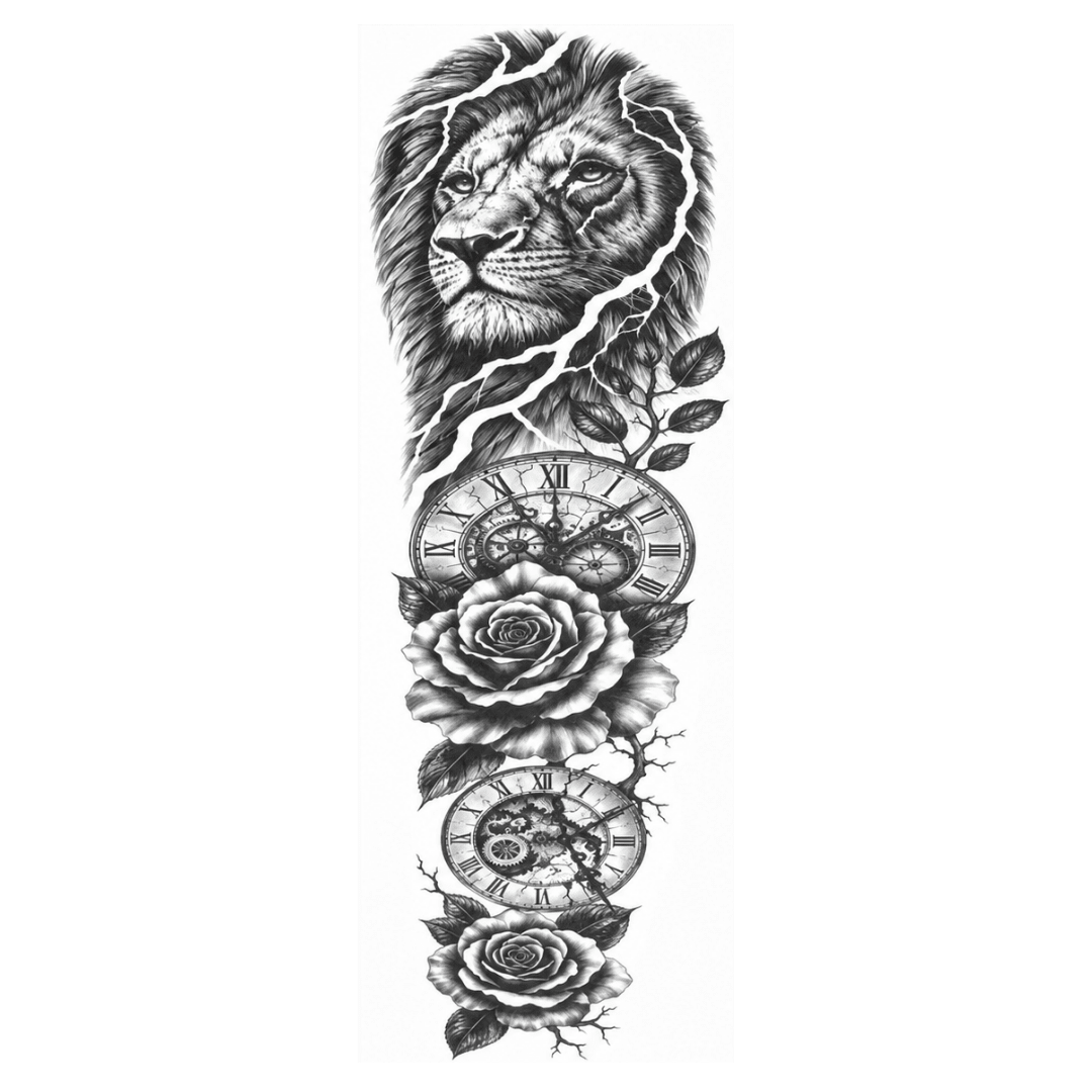 Lion Sleeve - inkbolt