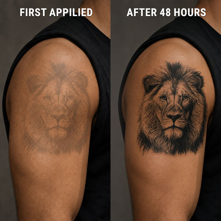Lions-Gaze-after-before