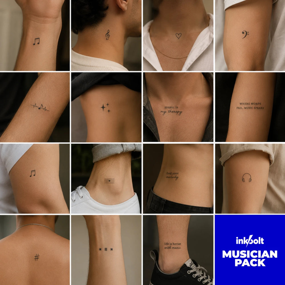 Musician Tattoo pack 
