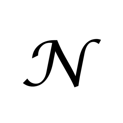 N Letter Tattoo - inkbolt