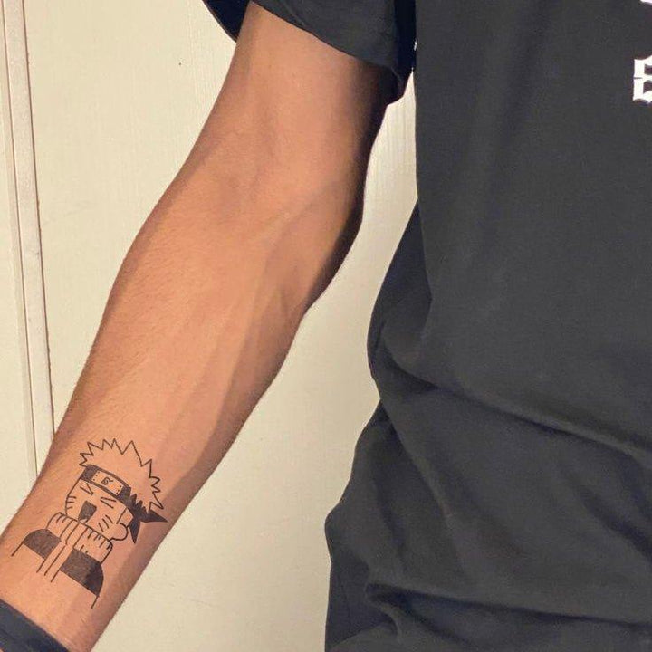 Naruto Tattoo On hand