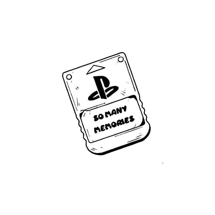 PS Memory Card - inkbolt