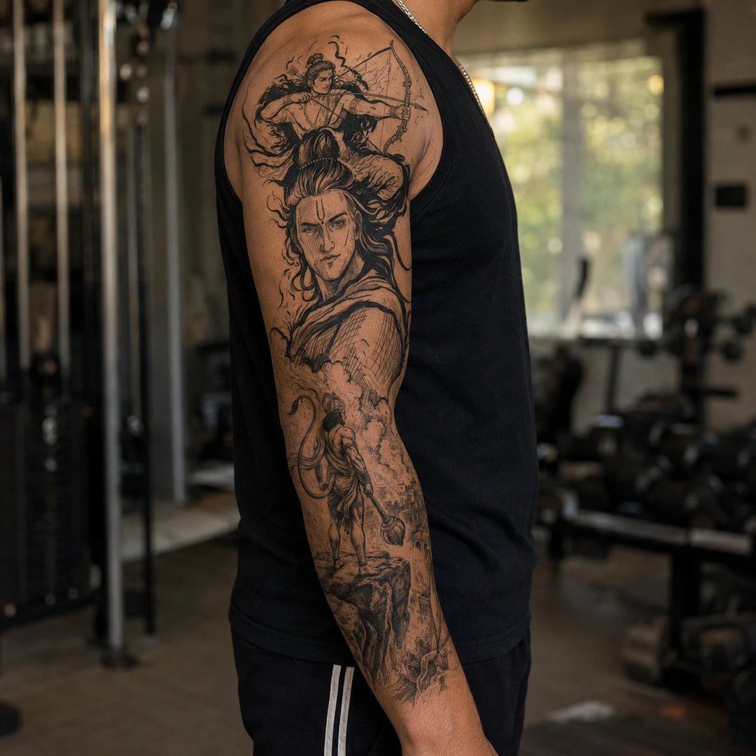 Ramayana Sleeve - inkbolt