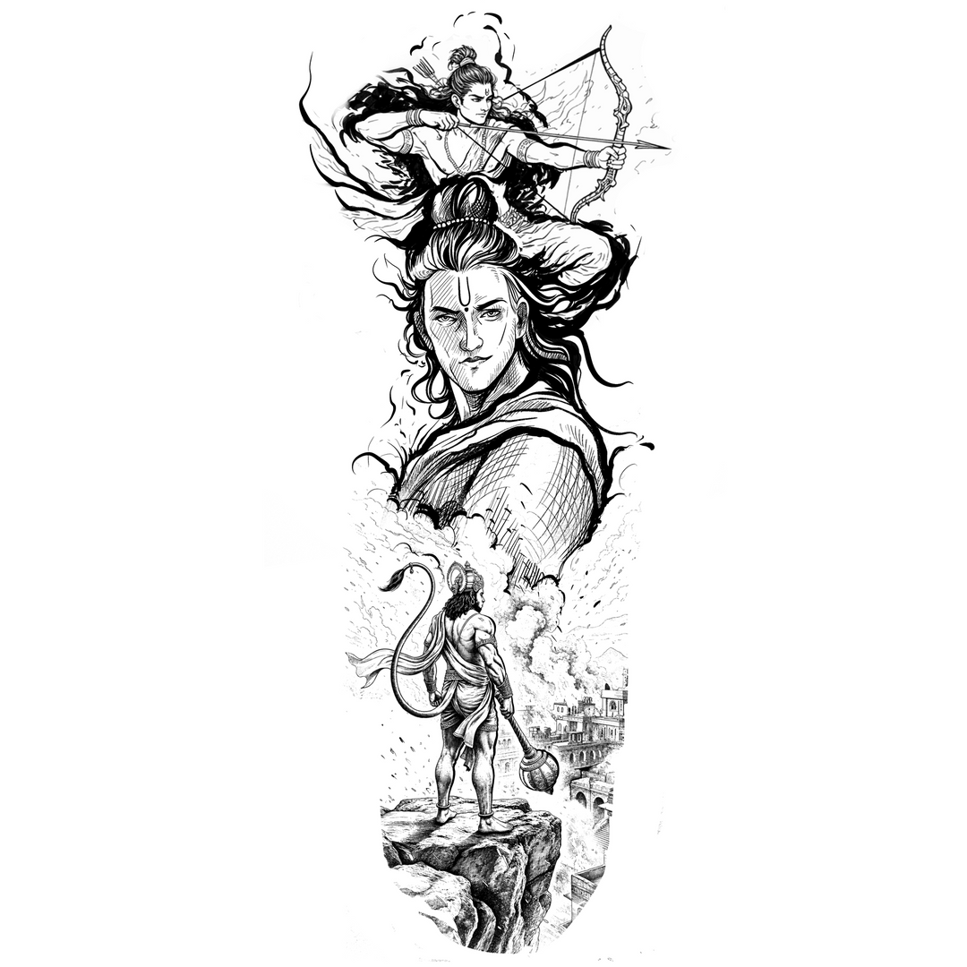 Ramayana Sleeve