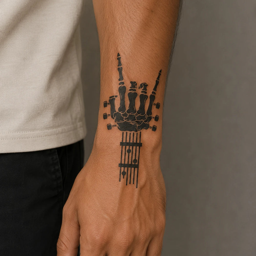 Rock-On-tattoo-on-arm