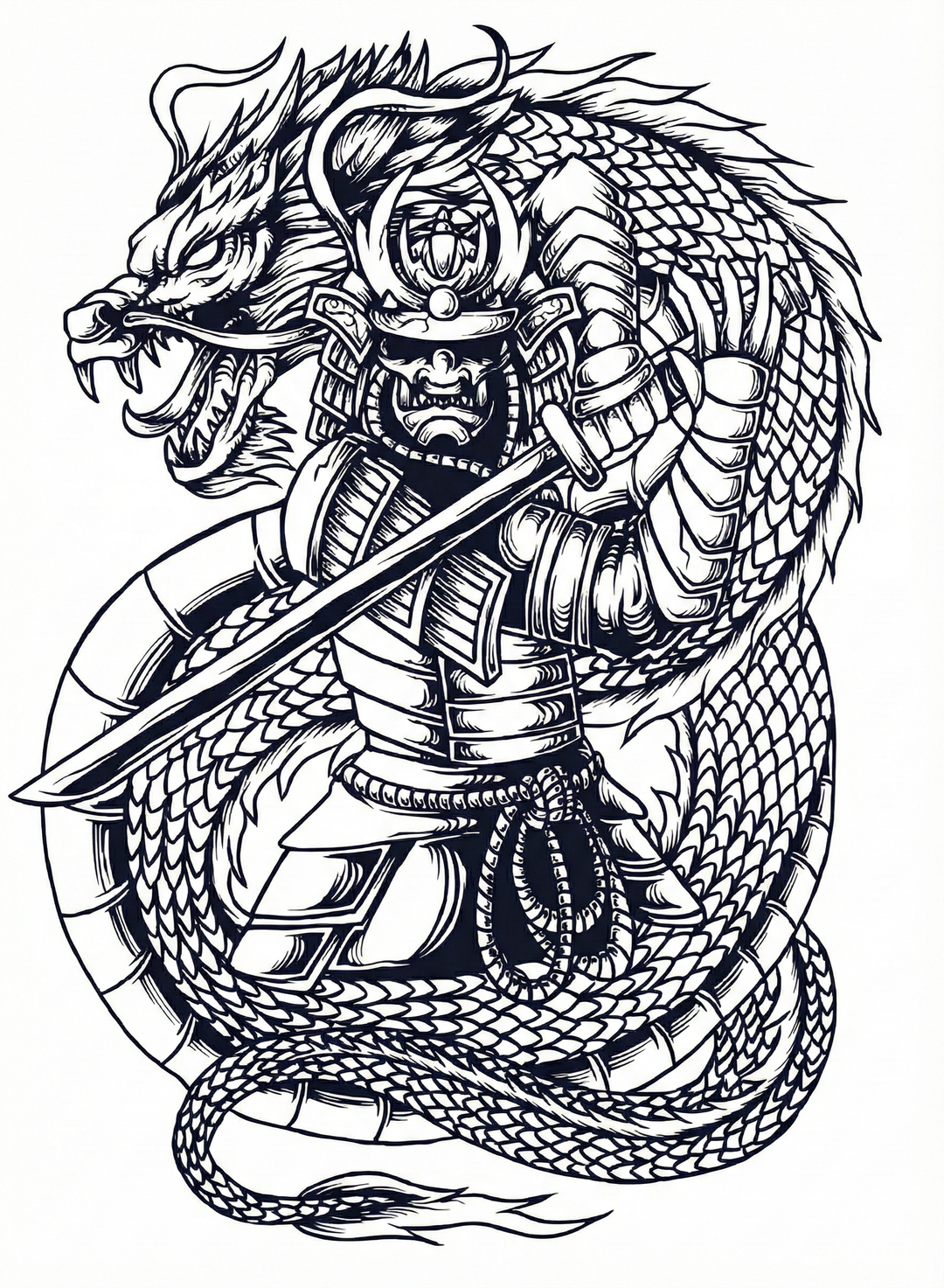 Samurai Dragon