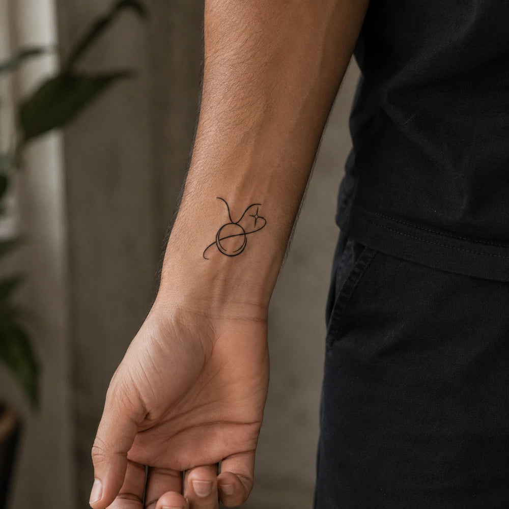 Taurus Tattoo On Arm