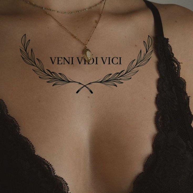 Veni Vidi Vici (Set) On Chest