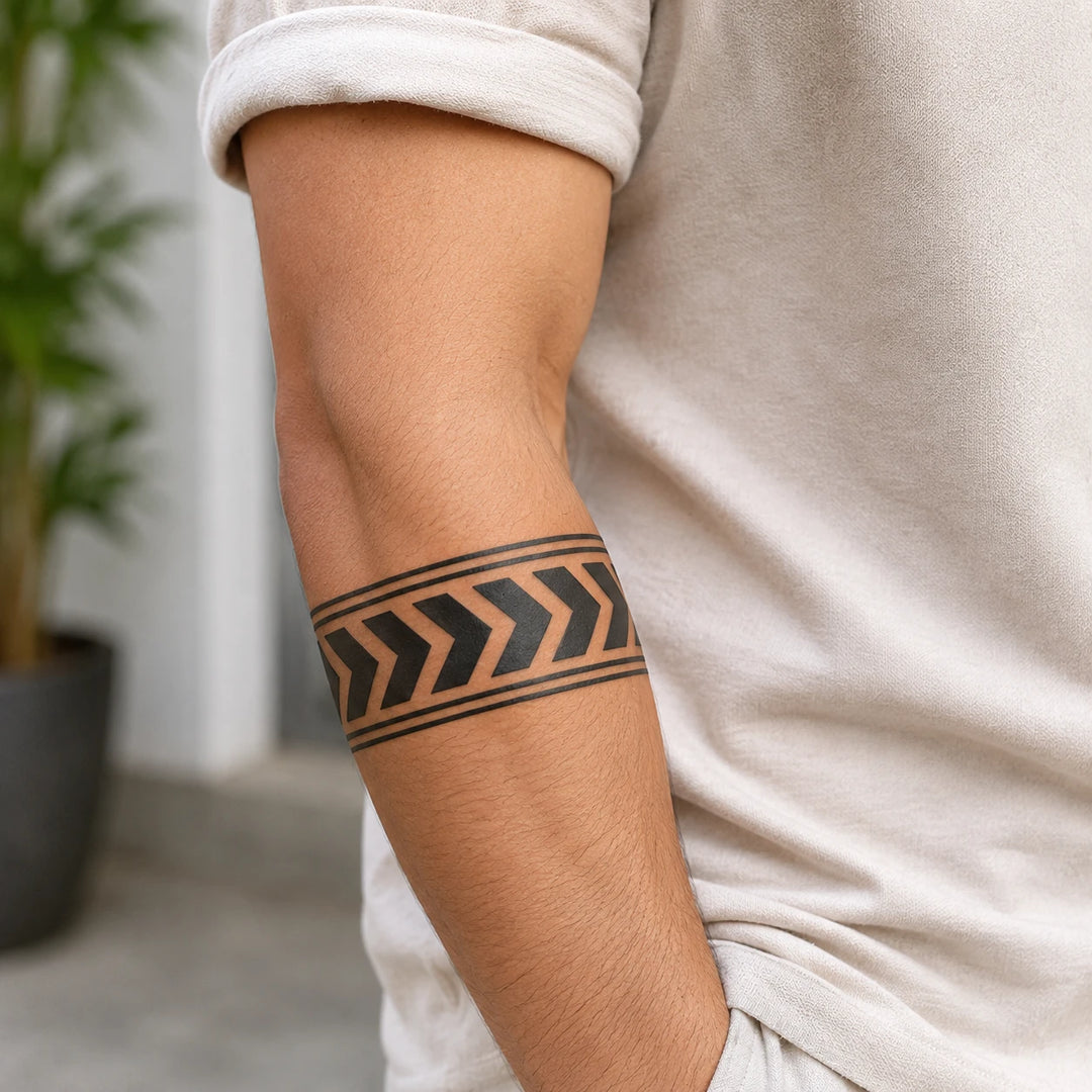 Voyager Armband Tattoo on Forearm