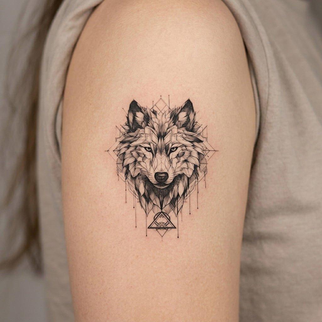 Wolf Tattoo On Arm