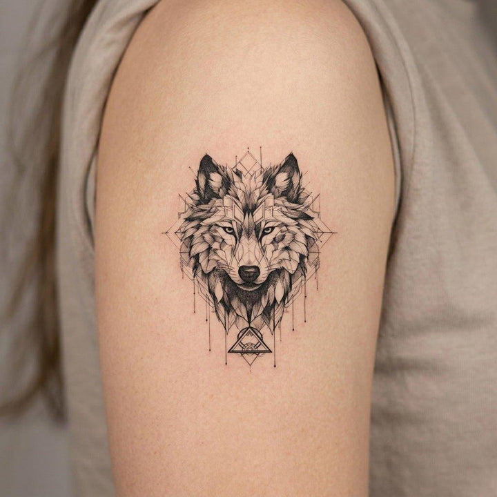 Wolf Tattoo On Arm