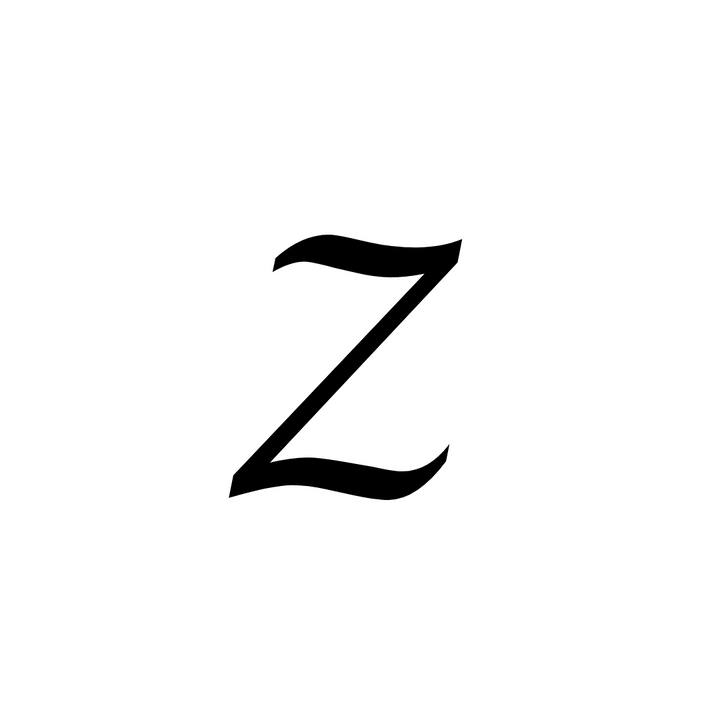 Z Letter Tattoo - inkbolt