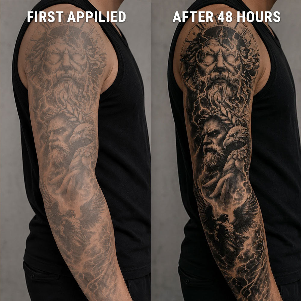Zeus-Sleeve-after-before