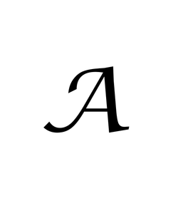 A Letter Tattoo