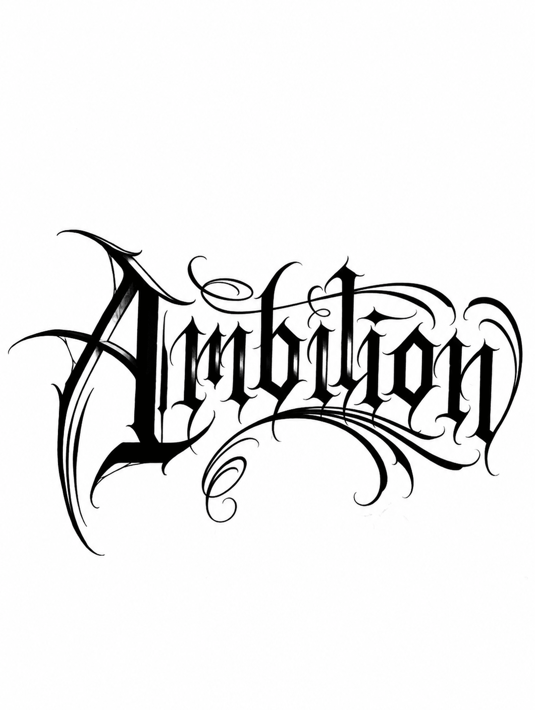 Ambition - inkbolt