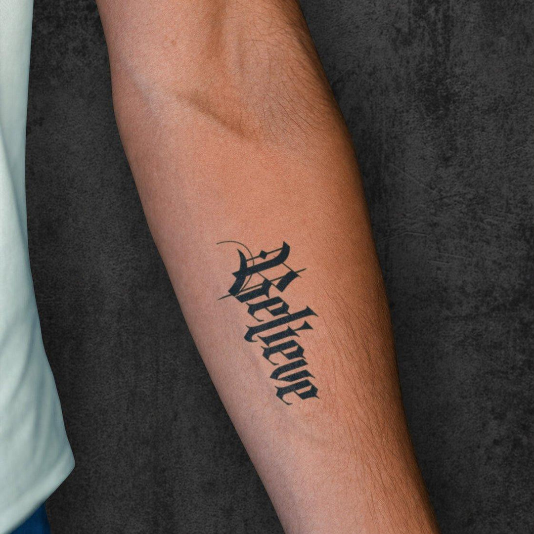 Believe - inkbolt