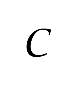 C Letter Tattoo